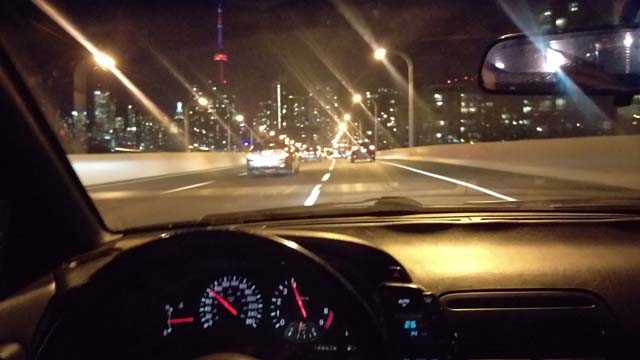 Nissan 300ZX Driving Toronto (Z32)